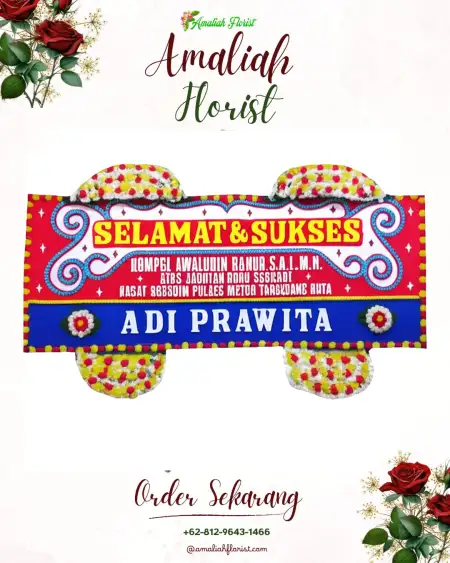Papan Bunga Ucapan Selamat Purwo Dadi